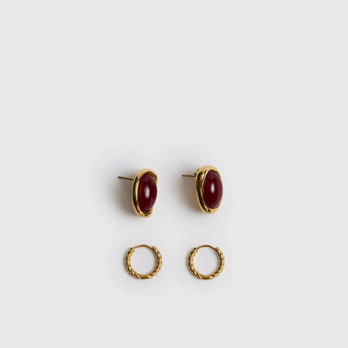 LOUNGE - Set Aros Mujer Piedra