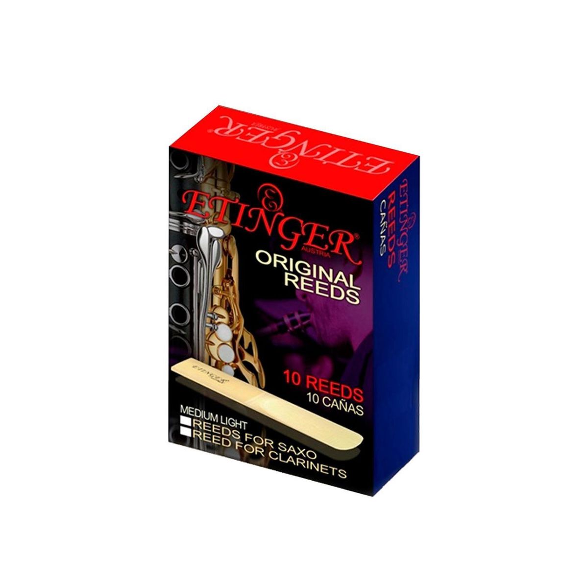 ETINGER - Set de Cañas Saxo Alto 2 Etinger 040IMC8000