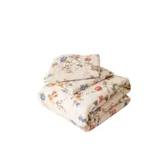 CHANTILLY - Cubrecama Quilt Estampado Sherpa Extra Cálido King Beige