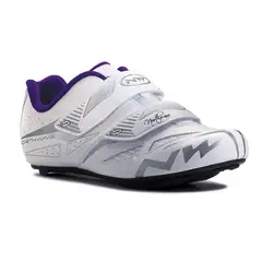360 - Zapatillas Ciclismo Ruta Mujer Northwave® Eclipse Evo White