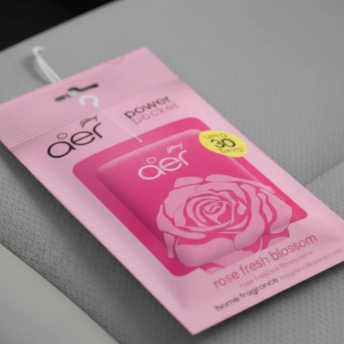 GENERICO - Aer Power Pocket Aromatizante Para Colgar - Encanto de Rosas - Caja X6 Und 60gr
