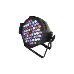 GENERICO - Disco Rítmico Multicolor Luz Led Para Disco Carrete 54 luces RGB