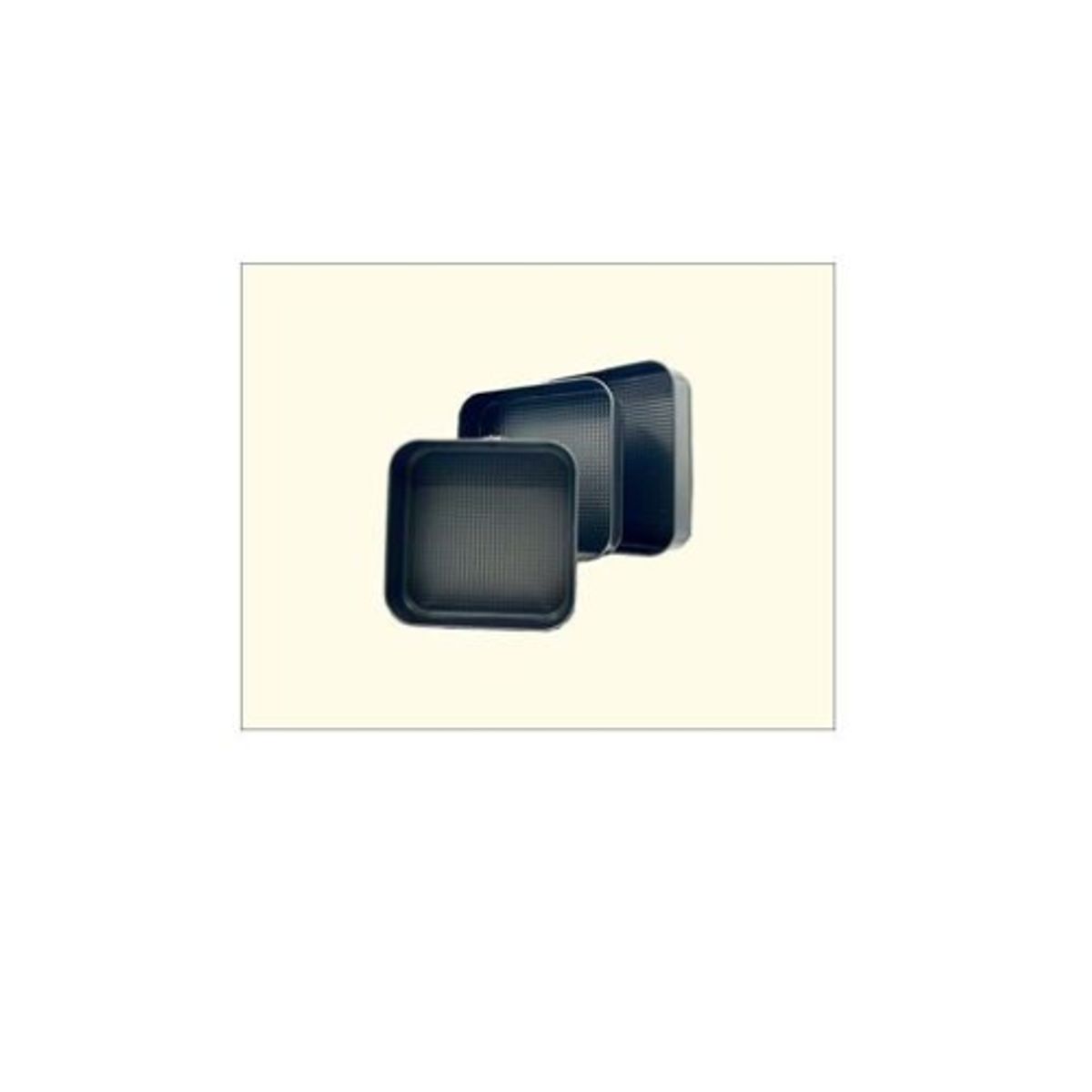 GENERICO - Set 3pzs Molde Forma Cuadrado