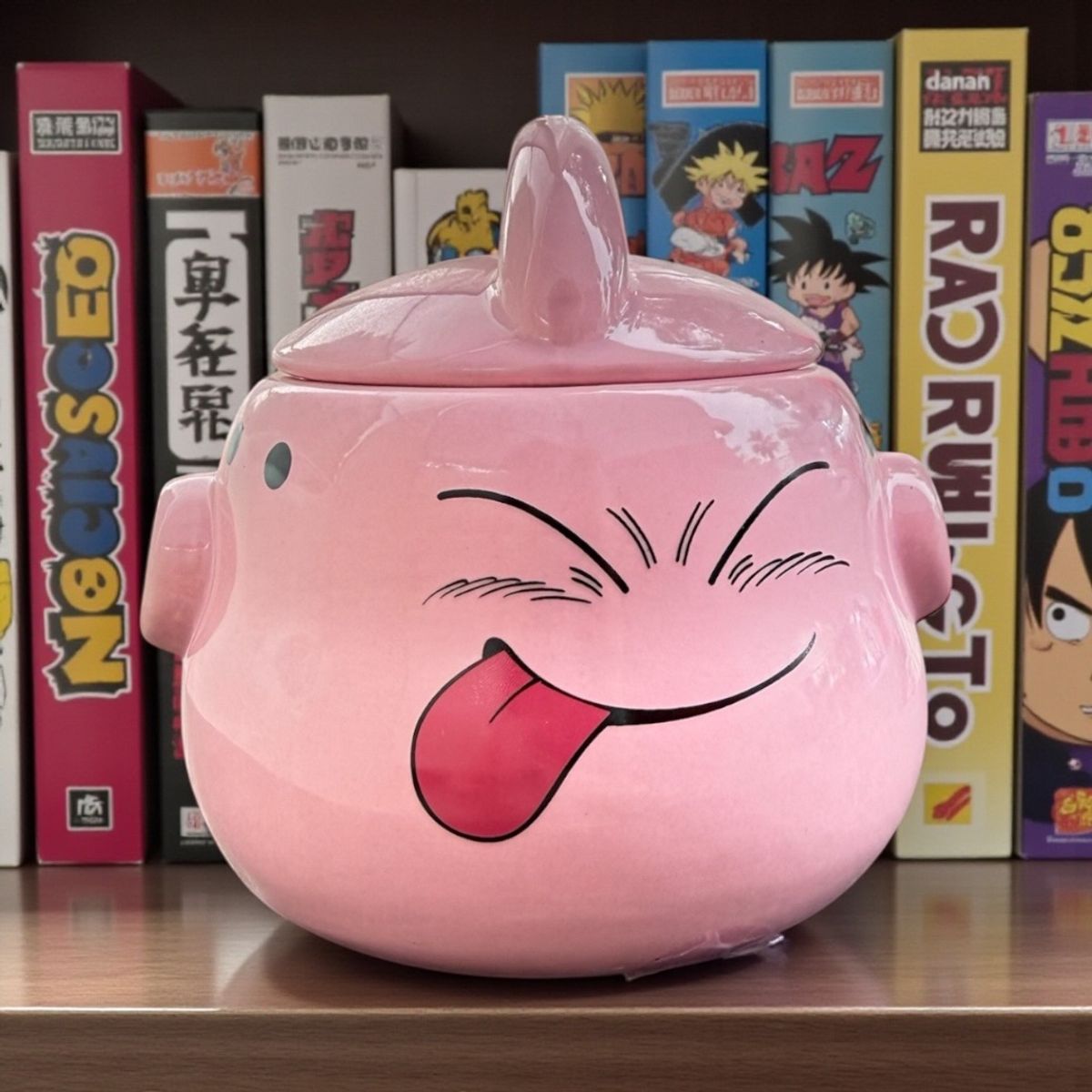 GENERICO - Tazón 3d Cerámica Majin Buu Dragon Ball