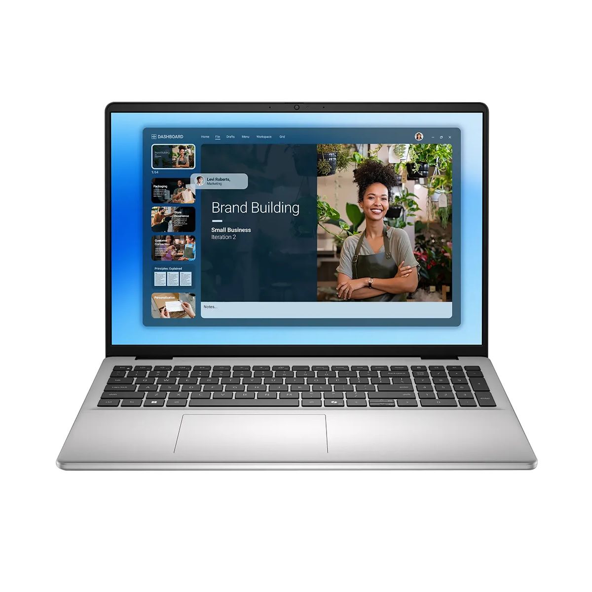 DELL - Notebook DELL 16 16251-5506SLV con INTEL Core 5 8GB y 512GB SSD