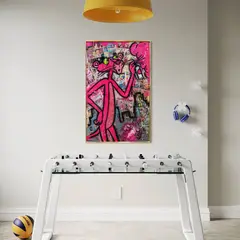 DEKAM DISEÑO - Cuadro Porcelana Diamantes Pop Art 90x60 Cms