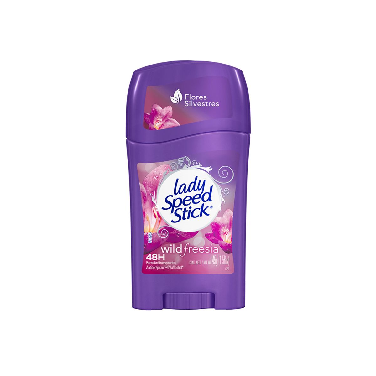 LADY SPEED STICK - Lady Speed Stick Antitranspirante Barra Wild Freesia 45 g
