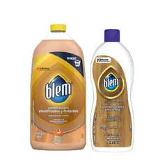BLEM - Limpiador De Pisos 800ml & Lustramuebles en Crema 500ml