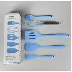 GENERICO - Set De Utensilios Cocina Antiadherentes 5 Piezas