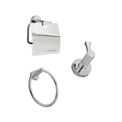 PMB - Kit Accesorios 3 Piezas York Cromo