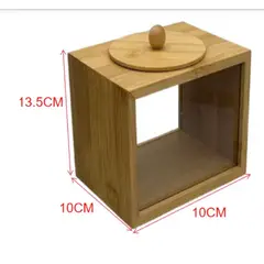 GENERICO - Servilletero Acrilico Y Madera Moderno Compacto
