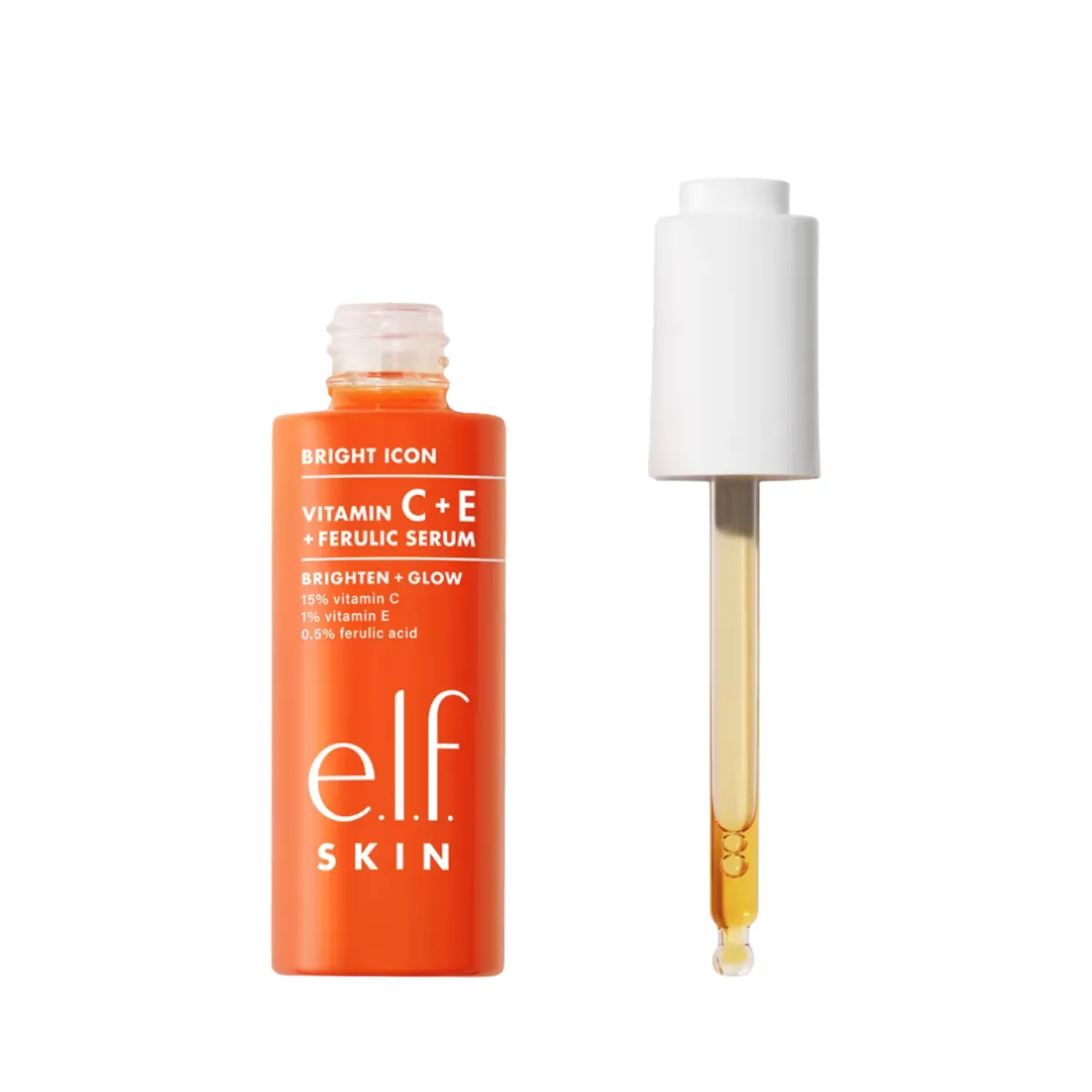 ELF COSMETICS - Serum con Vitamina C + E + Acido Ferulico Bright Icon - e.l.f. Cosmetics