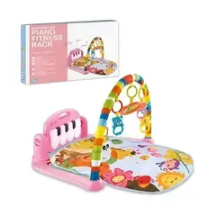 GENERICO - Gimnasio para Bebes. Alfombra Piano con Sonido. Rosasdo
