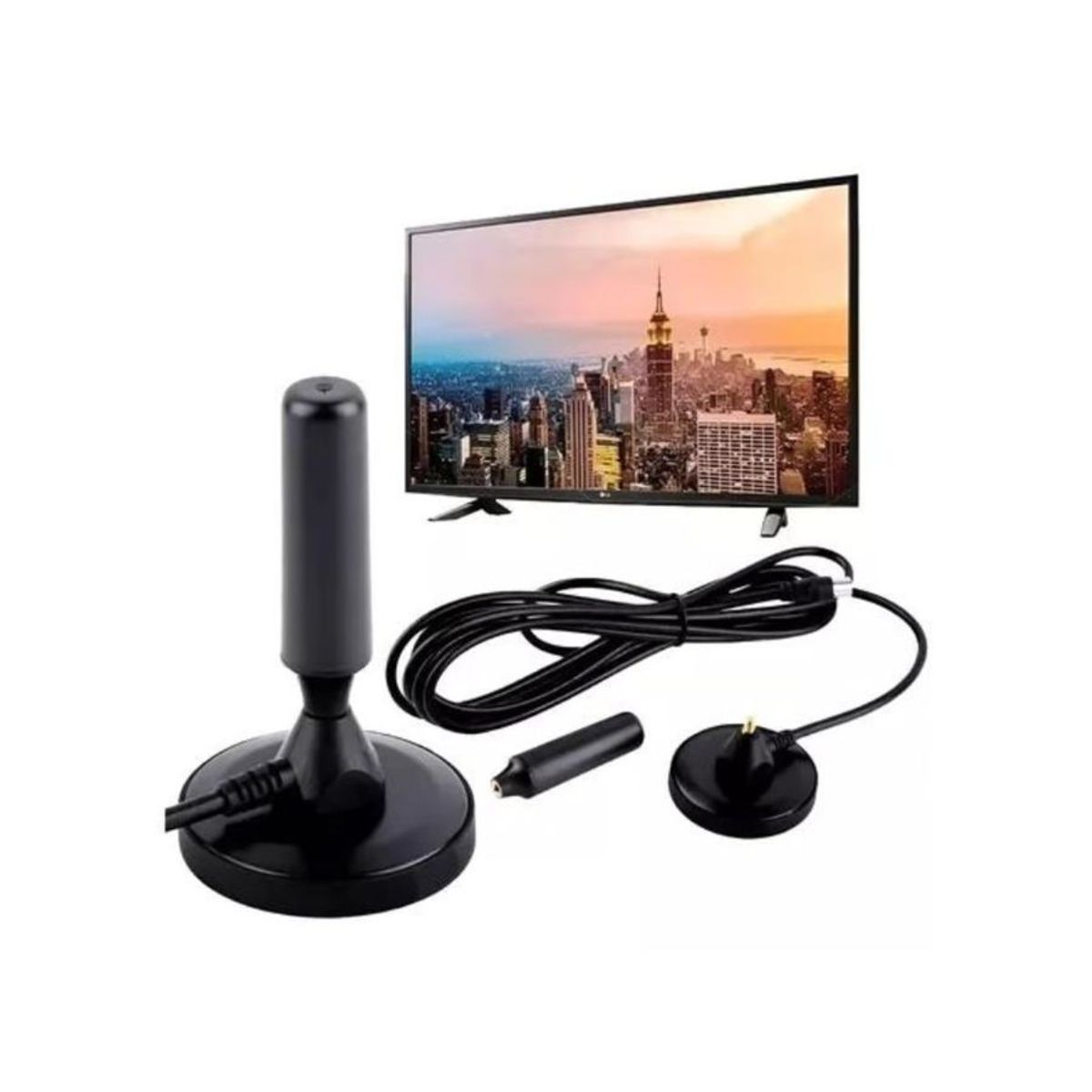 GENERICO - Antena De Tv Hd Digital Coaxial
