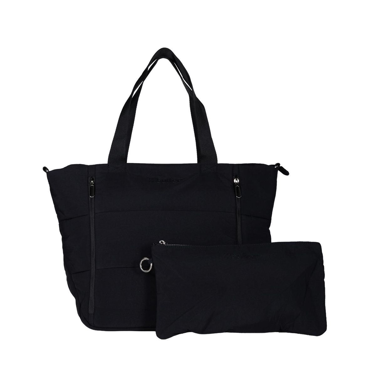 BUFFER FLASK - Bolso Tote Bag Cartera Buffer Mujer + Estuche Organizador