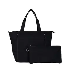 BUFFER FLASK - Bolso Tote Bag Cartera Buffer Mujer + Estuche Organizador