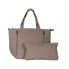 BUFFER FLASK - Bolso Tote Bag Cartera Buffer Mujer + Estuche Organizador