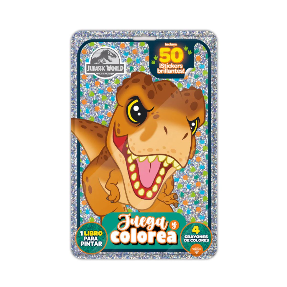 VERTICE - Juega y Colorea Jurassic Worl VERTICE