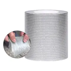 GENERICO - Cinta Tapagoteras Grietas Caucho Butilo Impermeable 15cm5m
