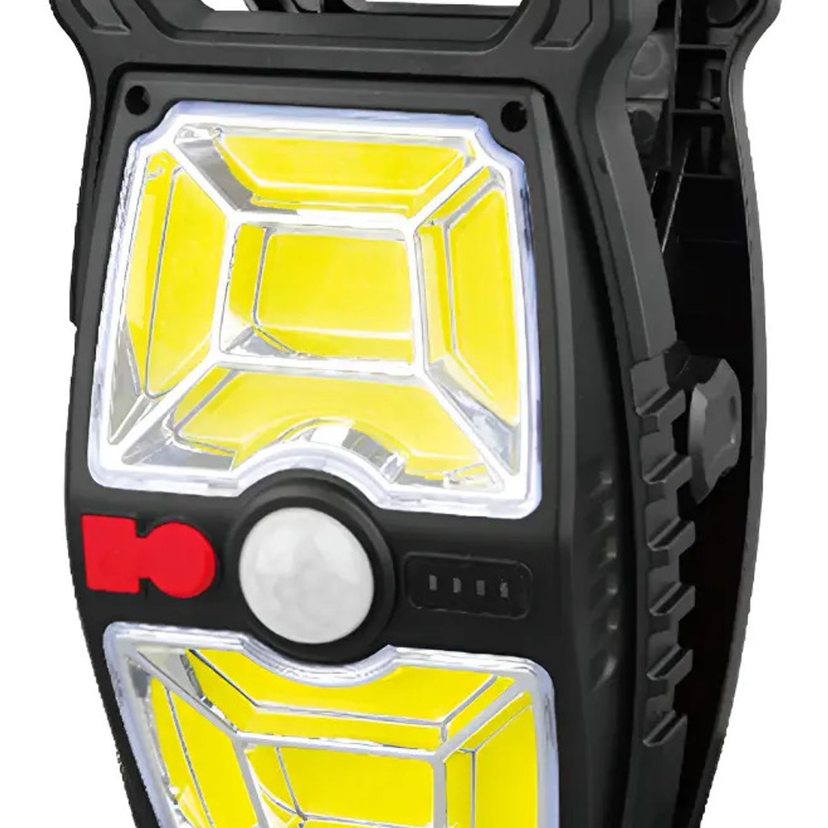 GENERICO - Luz Solar Osmao LED Con Sensor Movimiento Clip Camping Modelo YC-667C Negro