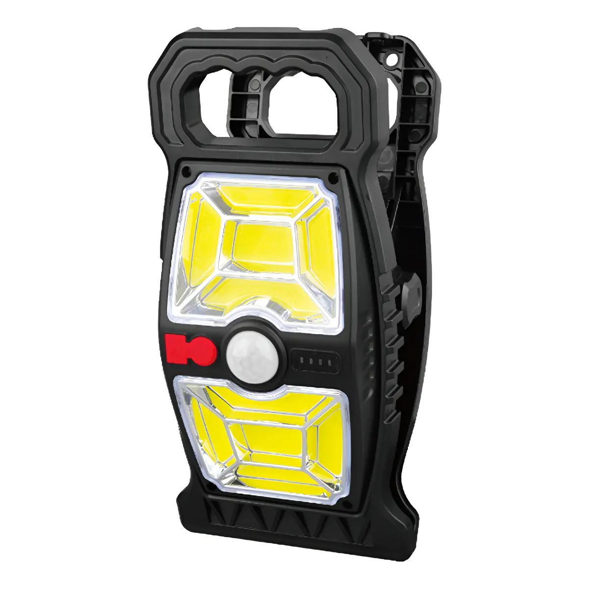 GENERICO - Luz Solar Osmao LED Con Sensor Movimiento Clip Camping Modelo YC-667C Negro