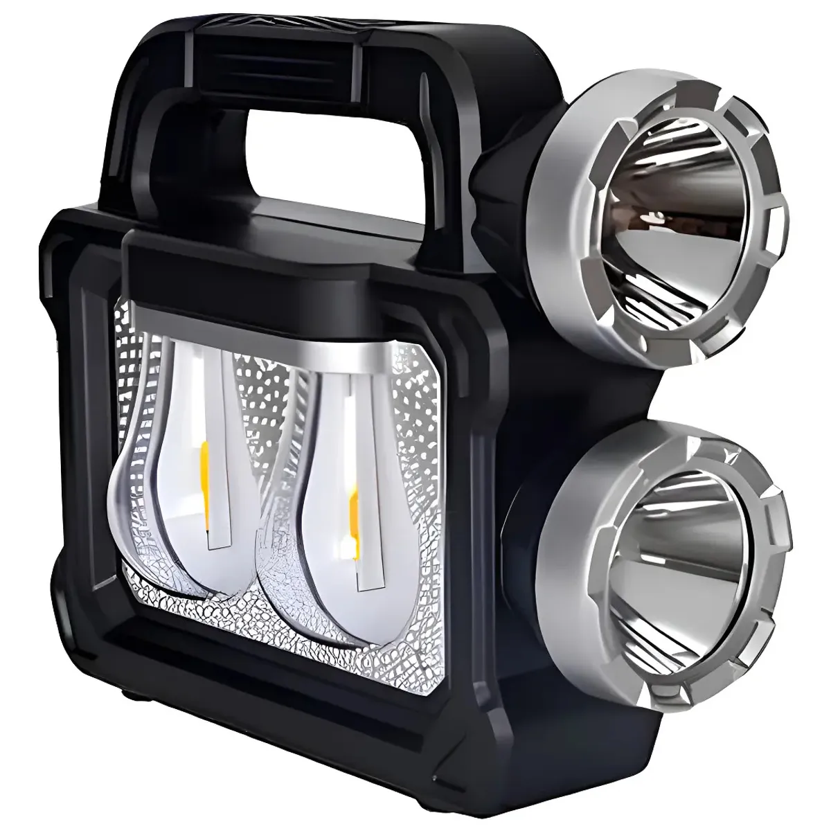 GENERICO - Linterna Led Recargable Solar Usb Cazador Potente 7718