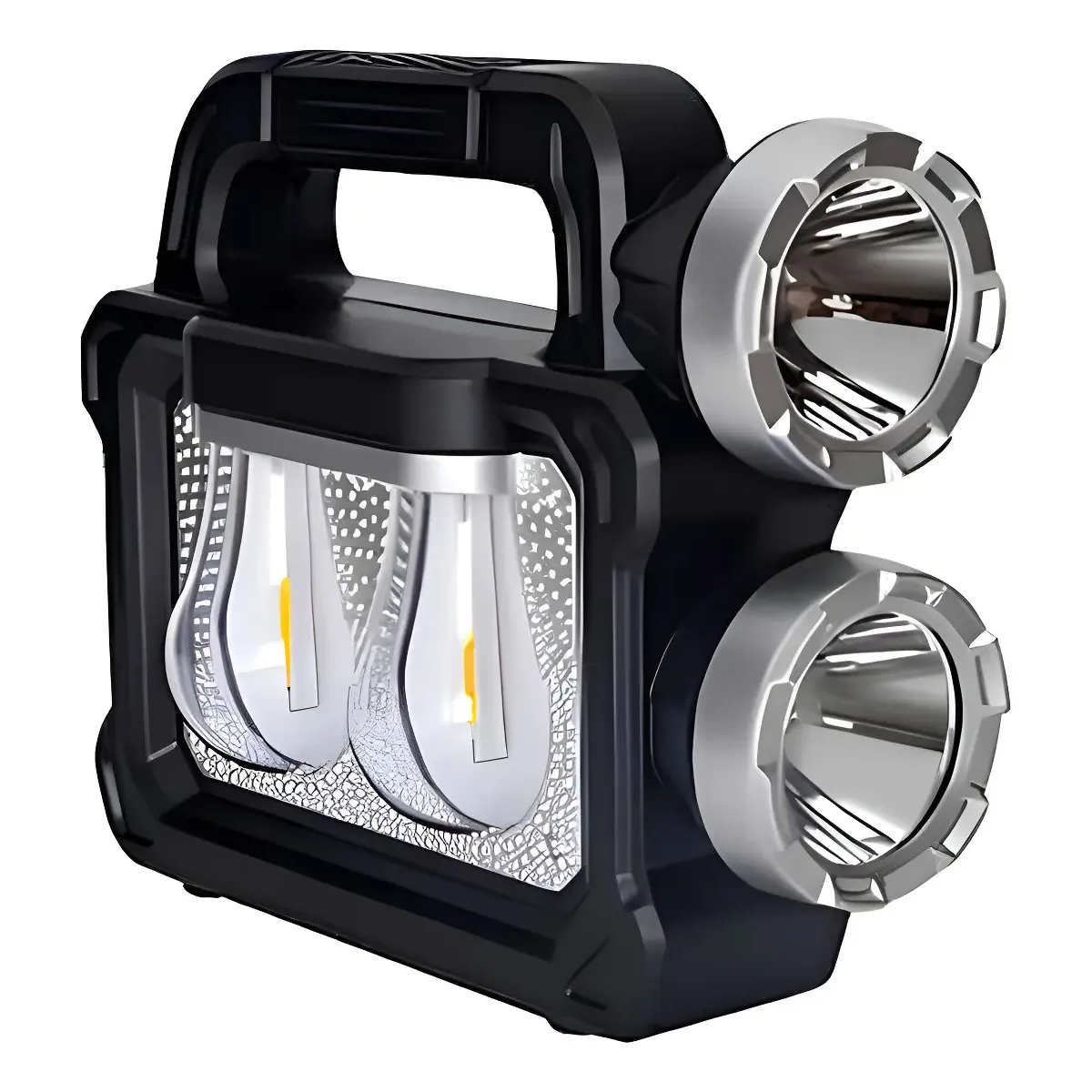 GENERICO - Linterna Led Recargable Solar Usb Cazador Potente 7718
