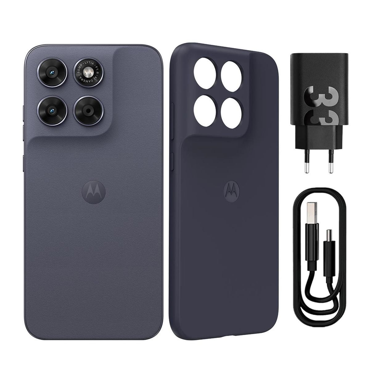 MOTOROLA - Motorola G67 Gris 4+256GB