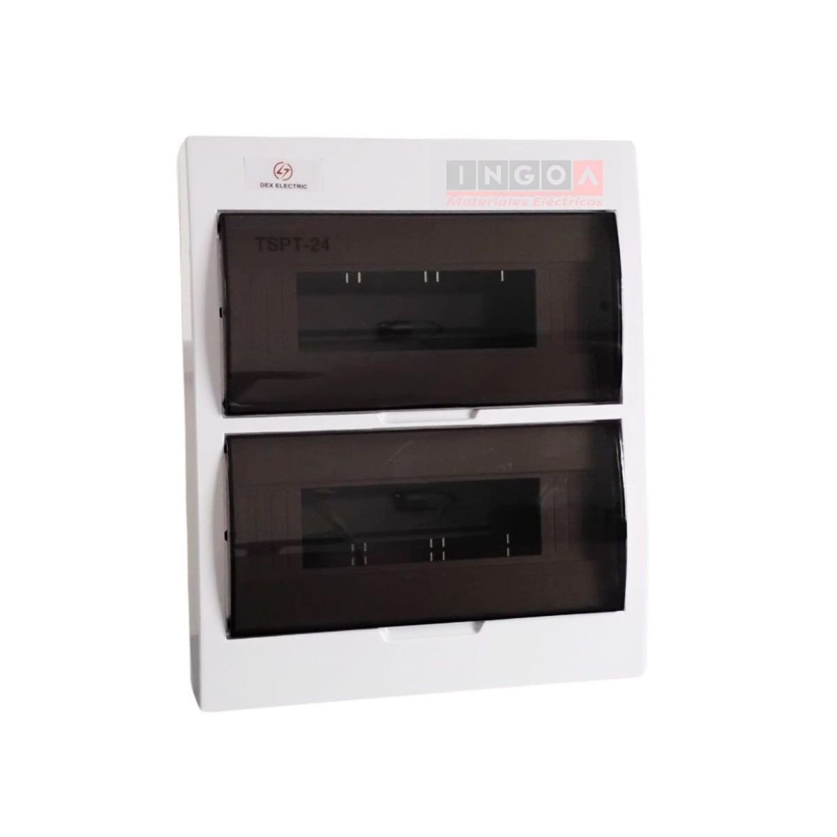 DNA - TABLERO PLASTICO 24 MODULOS SOBREPUESTO LIBRE HALOG. TAPA TRANSP. - DNA