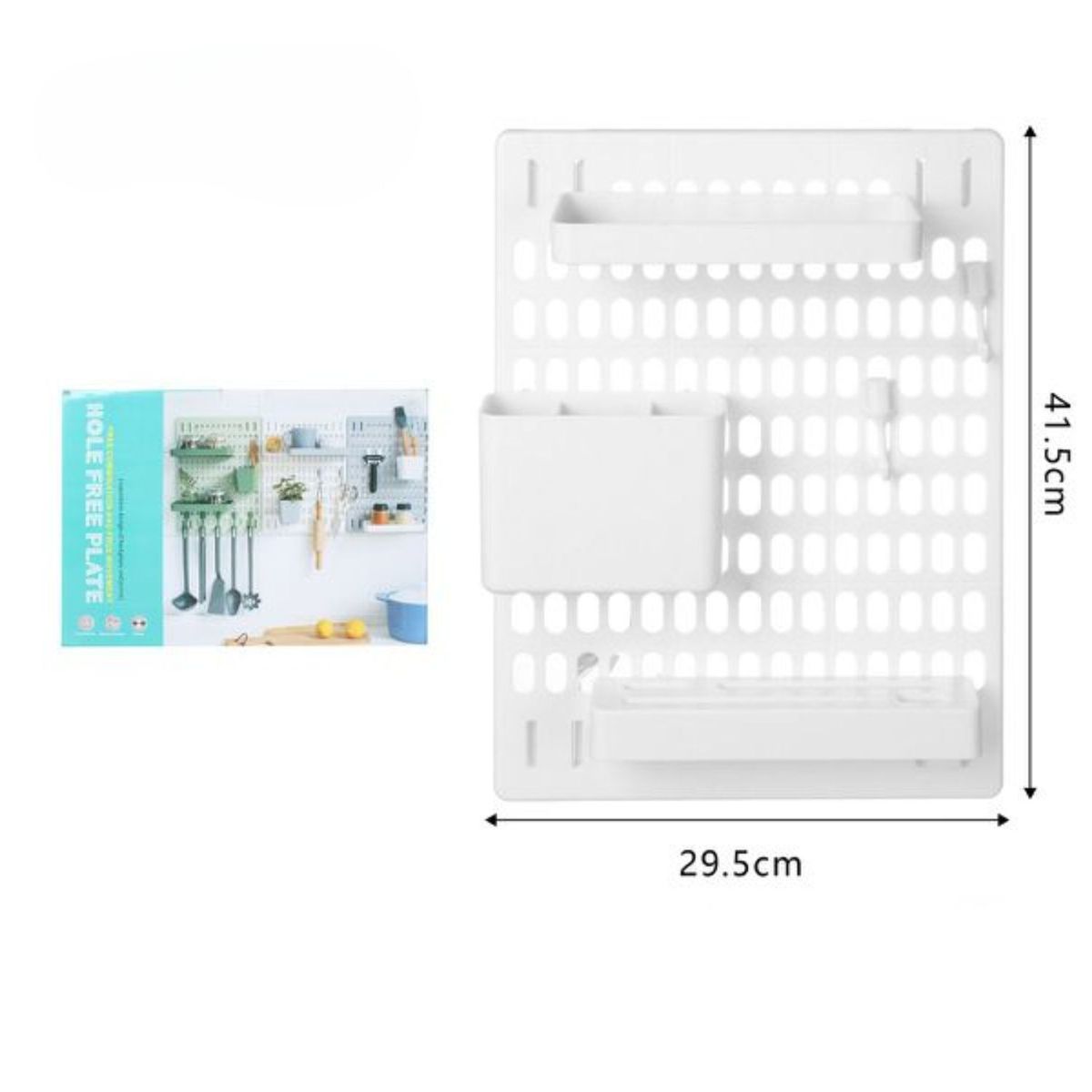 GENERICO - Organizador Multifuncinal De Pared Para Baño Cocina