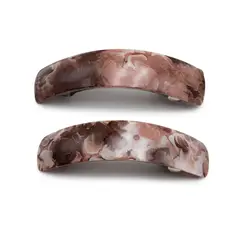 BIJOUTERIA LB20 SPA - Set De 2 Trabas Para El Pelo Promo A09 - Marrón
