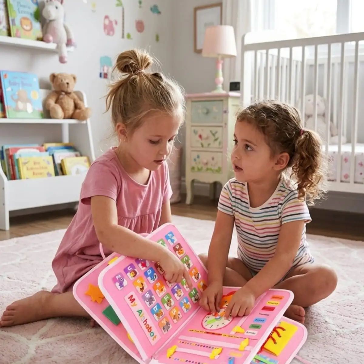 GENERICO - Libro didactico con Tablero De Actividades Sensorial