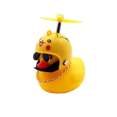 TRIP - PATITO DE HULE FACHERO PARA TU BICI O CASCO PICKACHU