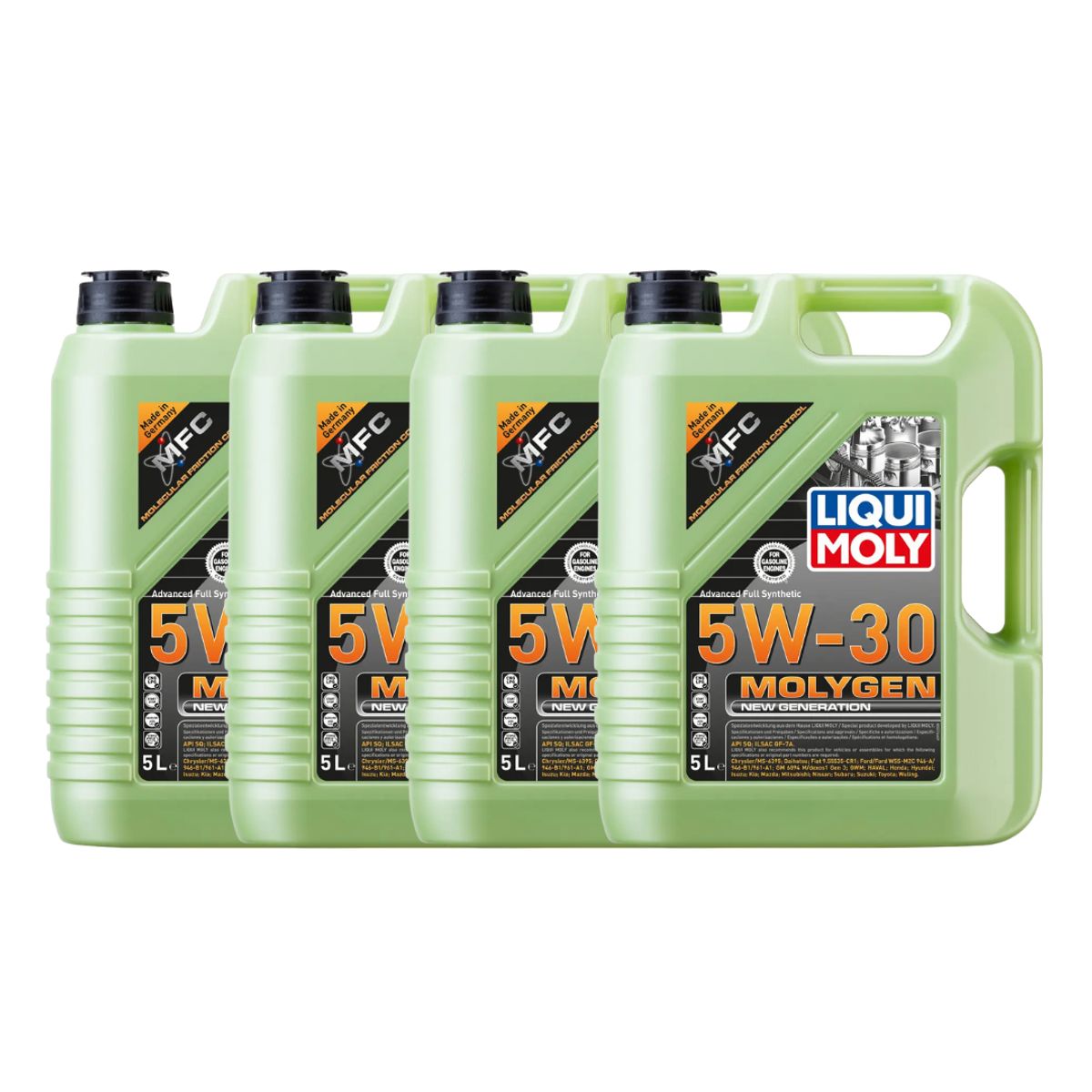 LIQUI MOLY - Aceite 5w30 Liqui Moly Sintetico Molygen New Generation 20lt