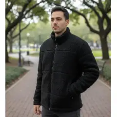 BLUE MOUNTAIN - Chaqueta achiporrada gruesa outdoor varon