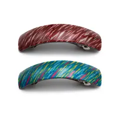 BIJOUTERIA LB20 SPA - Set De 2 Trabas Para El Pelo Promo A14 - Marrón