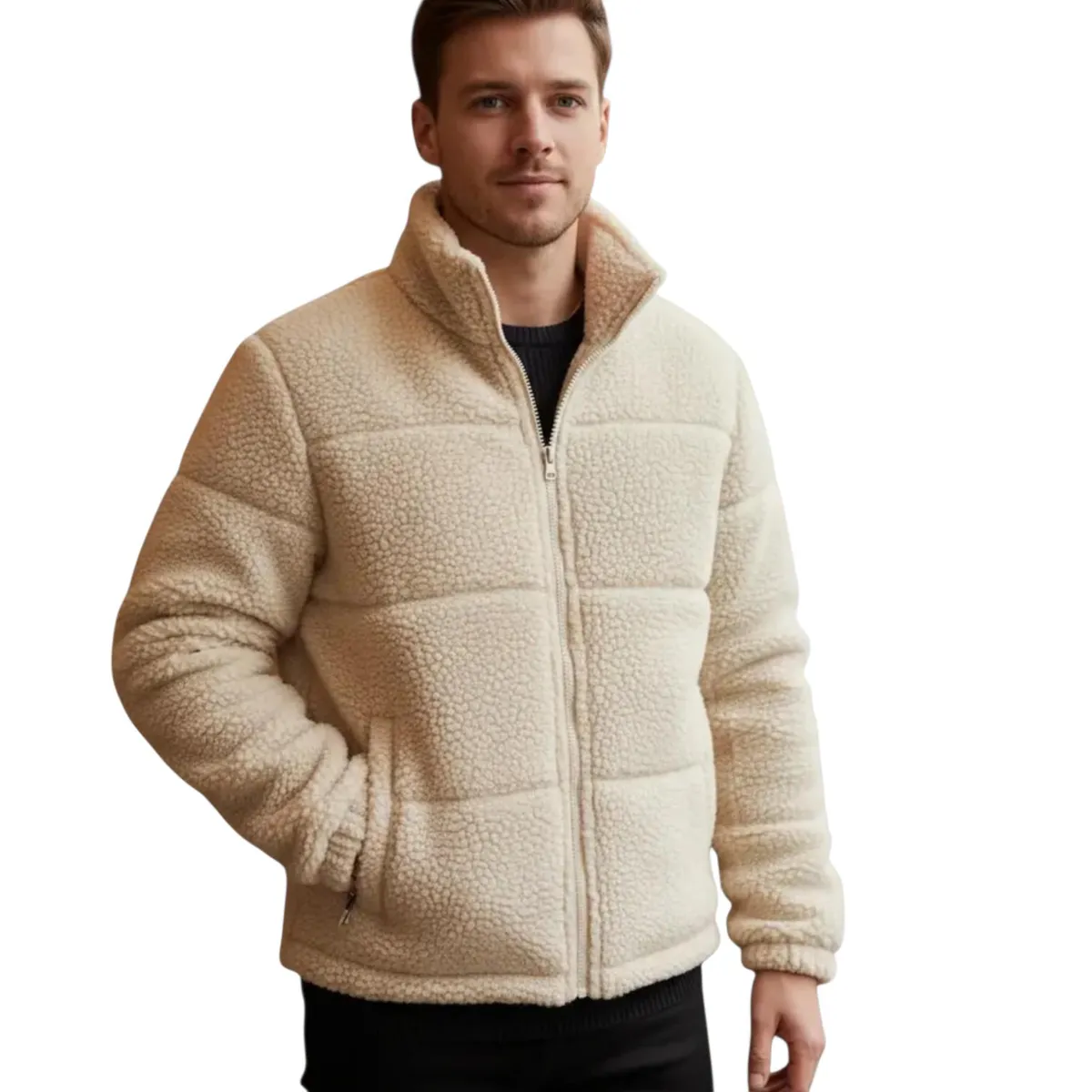BLUE MOUNTAIN - chaqueta achiporrada gruesa outdoor varon