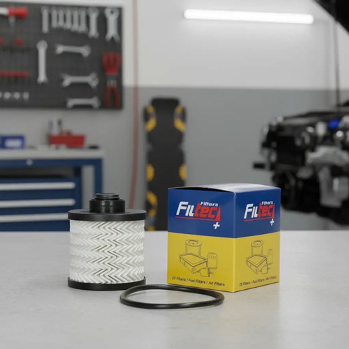 HK - Elemento Filtro Petroleo Pu7010z Citroen Peugeot