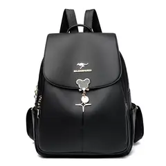 GENERICO - Mochila Originals Matte Black Velvet Regula ECO cuerina