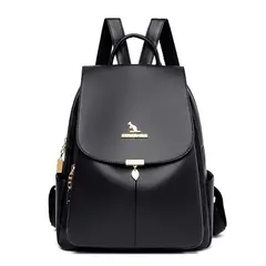 GENERICO - Mochila Originals Matte Black Velvet Regula ECO cuerina