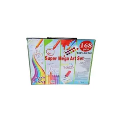 GENERICO - Set de arte para colorear pintar 168 piezas didactico niños