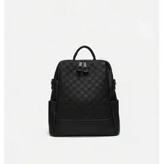 GENERICO - Mochila Originals Matte Black Velvet Regula ECO cuerina