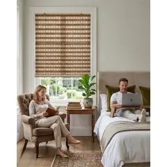 GENERICO - Cortina 120x180cm Roller De Bambu De Alta Calidad
