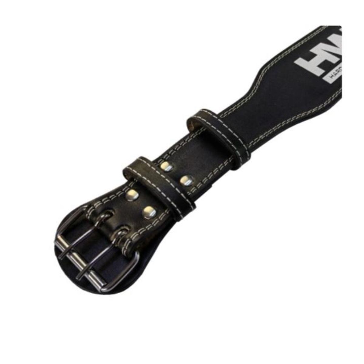 HWM - Cinturón Lumbar Levantamiento De Pesas Cuero Acolchado - Talla L  HWM