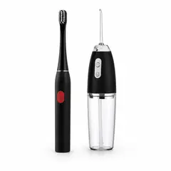 GENERICO - Pack Cepillo Electrico Mas Irrigador Dental Portatil Pro
