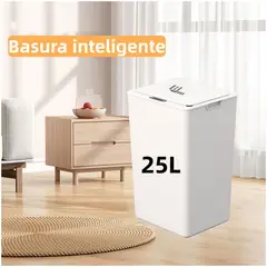 KUANGYE - Busurero Papelera Inteligente De Sensor Sin Contacto Plus De 25 Ltro