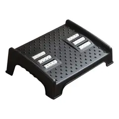 GENERICO - Descansa Pies Para Escritorio, Masajeador Ajustable 6 Nivel