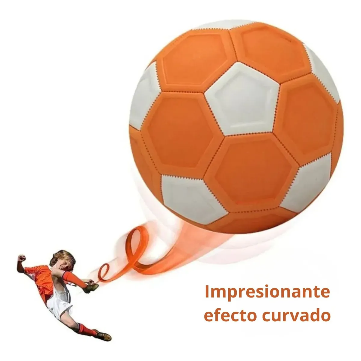 GENERICO - Pelota de fútbol infantil con efecto curvo Tamaño 3