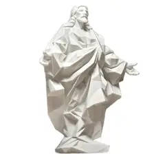 GENERICO - Estatua Geométrica de Jesús