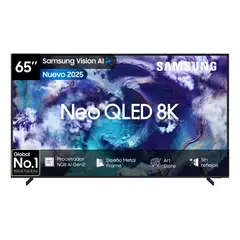 SAMSUNG - 65 Neo QLED Mini Led 8K QN900F Vision AI Smart TV 2025